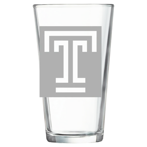 Temple University Polar Camel 16 oz. Pint Mixing Glass