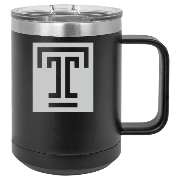 Temple University Polar Camel 15 oz. Mug with Slider Lid
