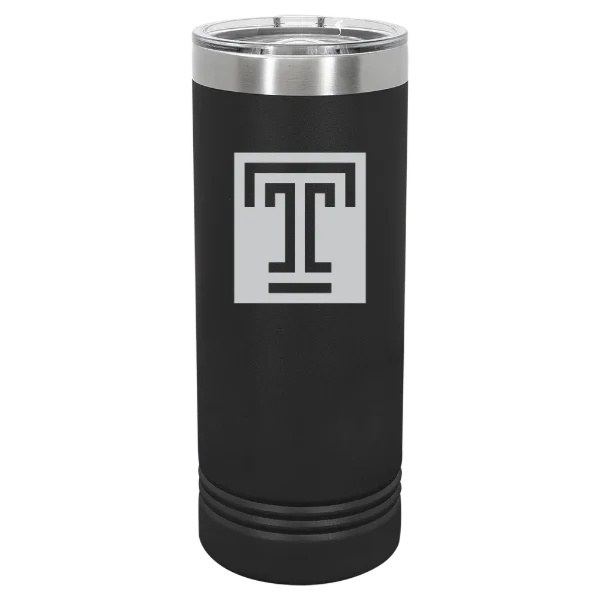 Temple University Polar Camel 22 oz. Skinny Tumbler with Slider Lid