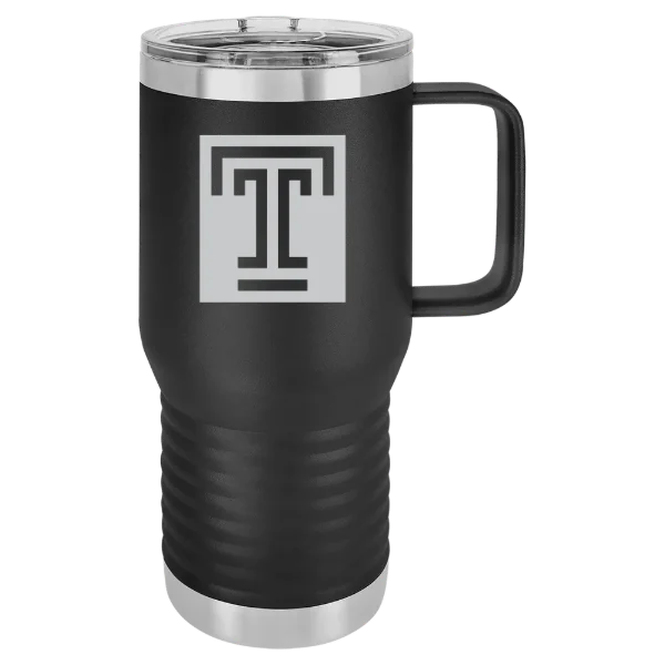 Temple University Polar Camel 20 oz. Travel Mug with Slider Lid