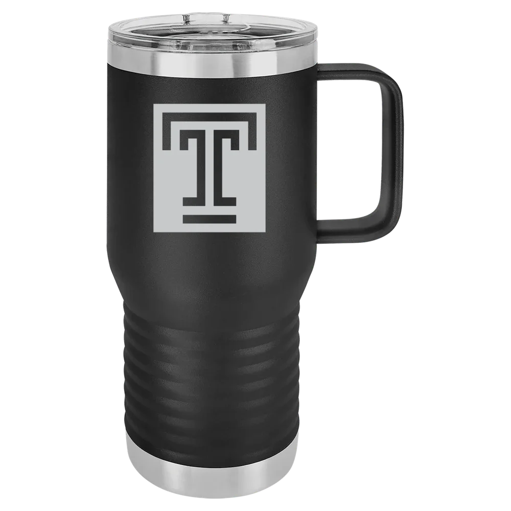 Temple University Polar Camel 20 oz. Travel Mug with Slider Lid