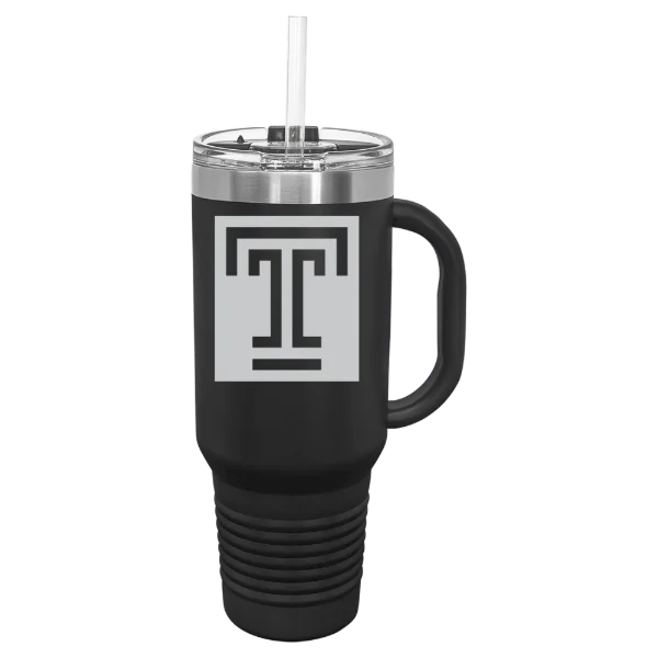 Temple University Polar Camel 40 oz. Travel Mug with Snap Lid & Straw