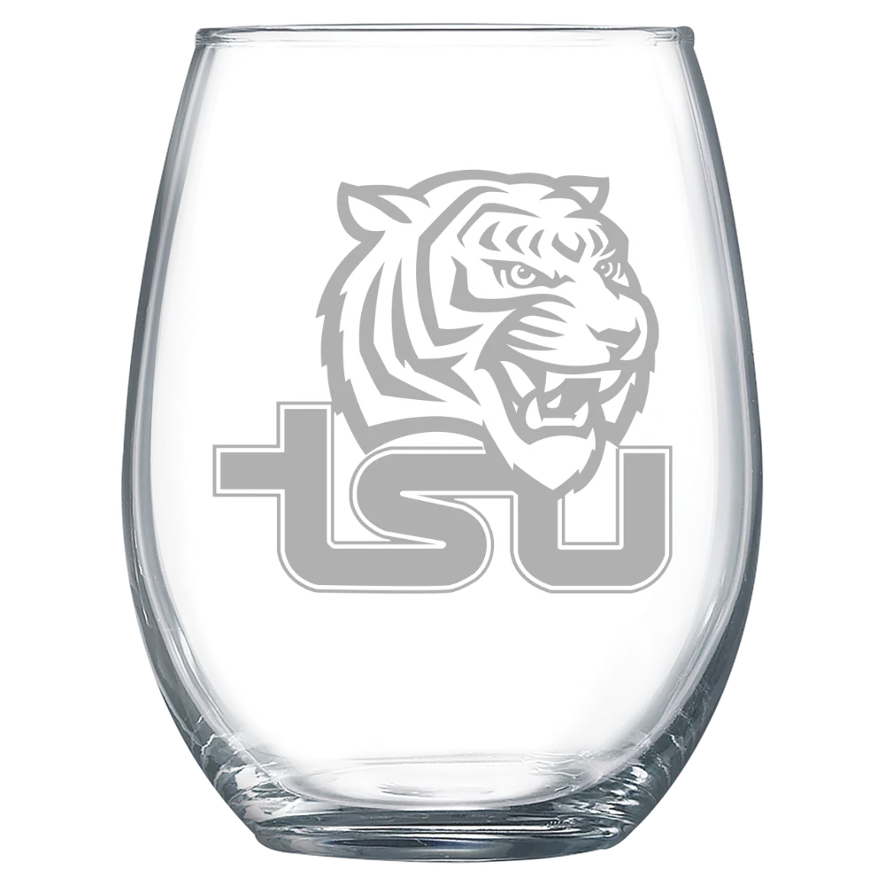 Tennessee State University Polar Camel 15 oz. Stemless Wine Glass