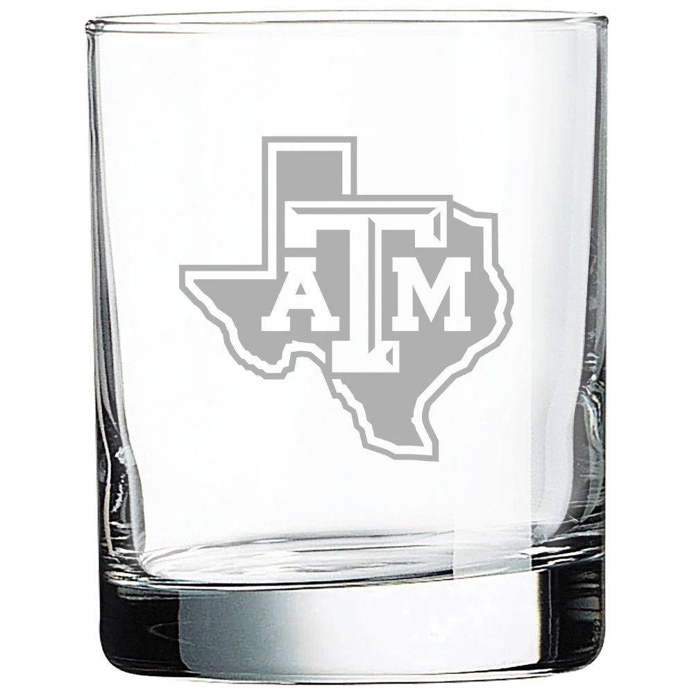 Texas A&M University, College Station Polar Camel 10 1/2 oz. On The Rocks Glass
