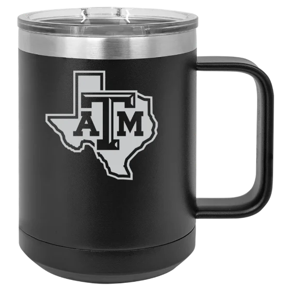 Texas A&M University, College Station Polar Camel 15 oz. Mug with Slider Lid