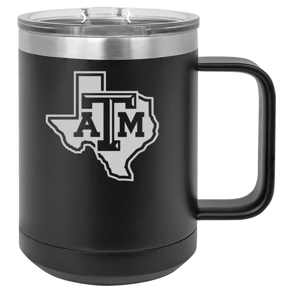 Texas A&M University, College Station Polar Camel 15 oz. Mug with Slider Lid