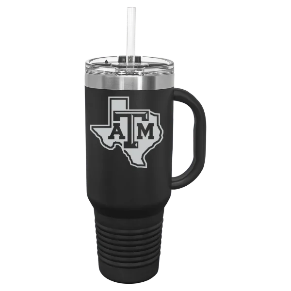 Texas A&M University, College Station Polar Camel 40 oz. Travel Mug with Snap Lid & Straw