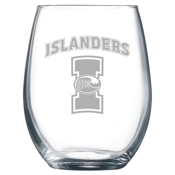 Texas A&M University-Corpus Christi Polar Camel 9 oz. Stemless Wine Glass
