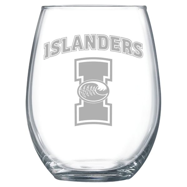 Texas A&M University-Corpus Christi Polar Camel 15 oz. Stemless Wine Glass
