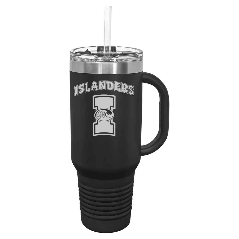 Texas A&M University-Corpus Christi Polar Camel 40 oz. Travel Mug with Snap Lid & Straw