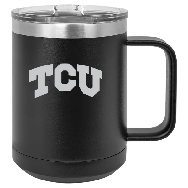 Texas Christian University Polar Camel 15 oz. Mug with Slider Lid