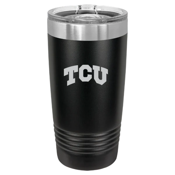 Texas Christian University Polar Camel 20 oz. Ringneck Tumbler with Slider Lid