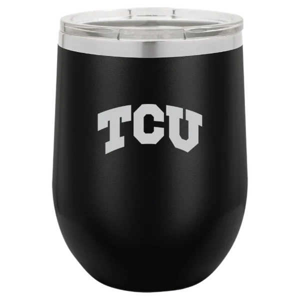 Texas Christian University Polar Camel 12 oz. Stemless Wine Tumbler