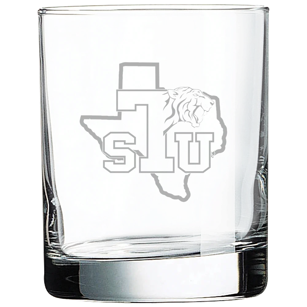 Texas Southern University Polar Camel 10 1/2 oz. On The Rocks Glass