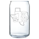 Texas Southern University Polar Camel 16 oz. Can Glass