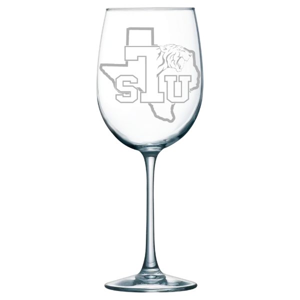 Texas Southern University Polar Camel 19 oz. Wine Glass