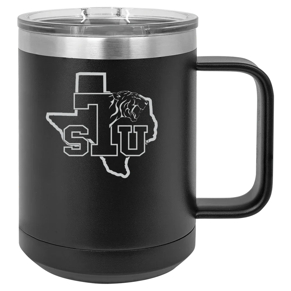 Texas Southern University Polar Camel 15 oz. Mug with Slider Lid