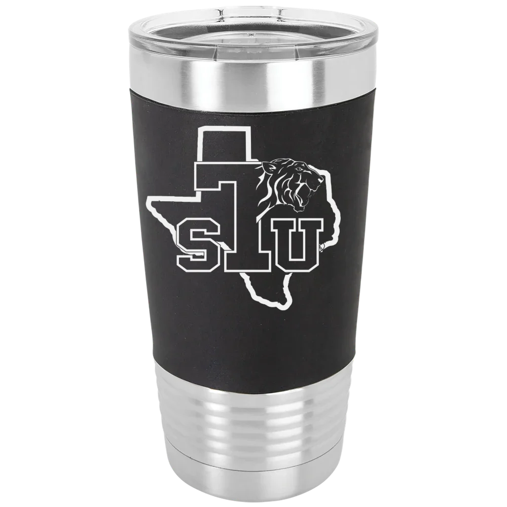 Texas Southern University Polar Camel 20 oz. Silicone Grip Tumbler with Standard Lid