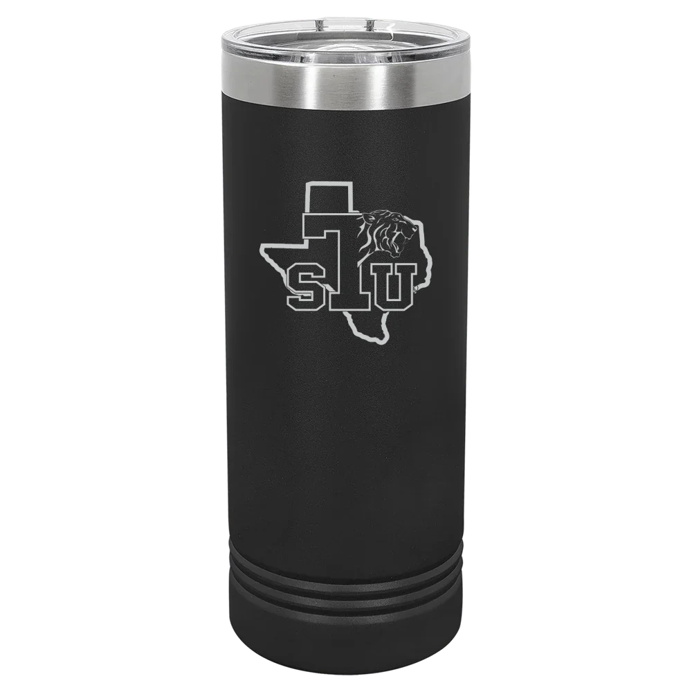 Texas Southern University Polar Camel 22 oz. Skinny Tumbler with Slider Lid
