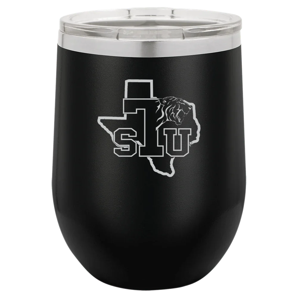 Texas Southern University Polar Camel 12 oz. Stemless Wine Tumbler