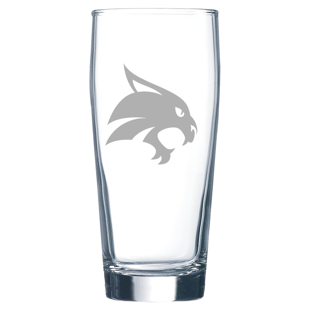 Texas State University Polar Camel 16 oz. Willi Becher Beer Glass