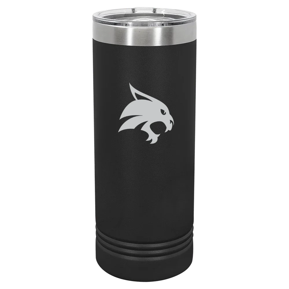 Texas State University Polar Camel 22 oz. Skinny Tumbler with Slider Lid