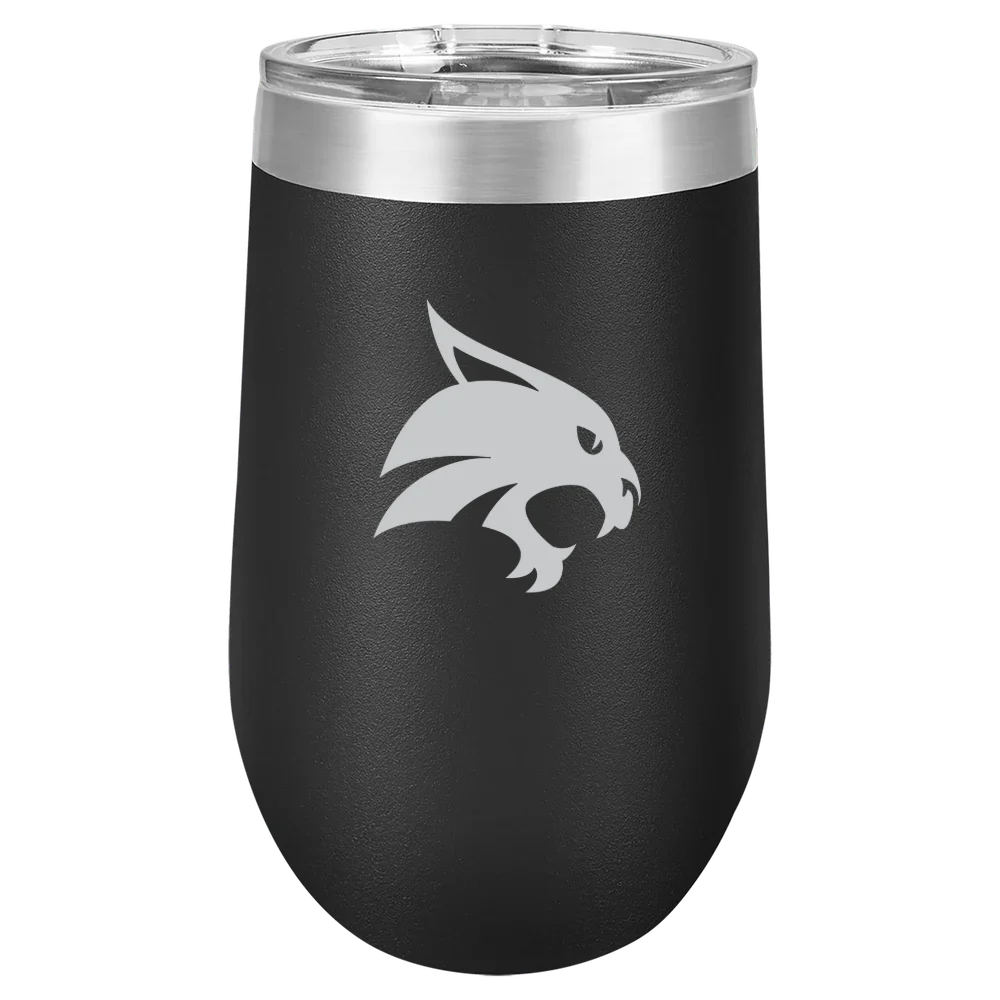 Texas State University Polar Camel 16 oz. Stemless Wine Tumbler
