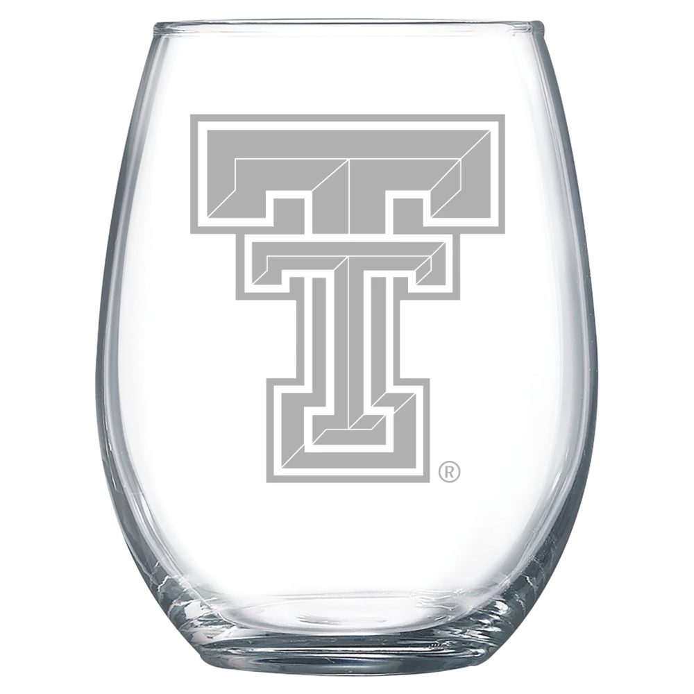 Texas Tech University Polar Camel 15 oz. Stemless Wine Glass