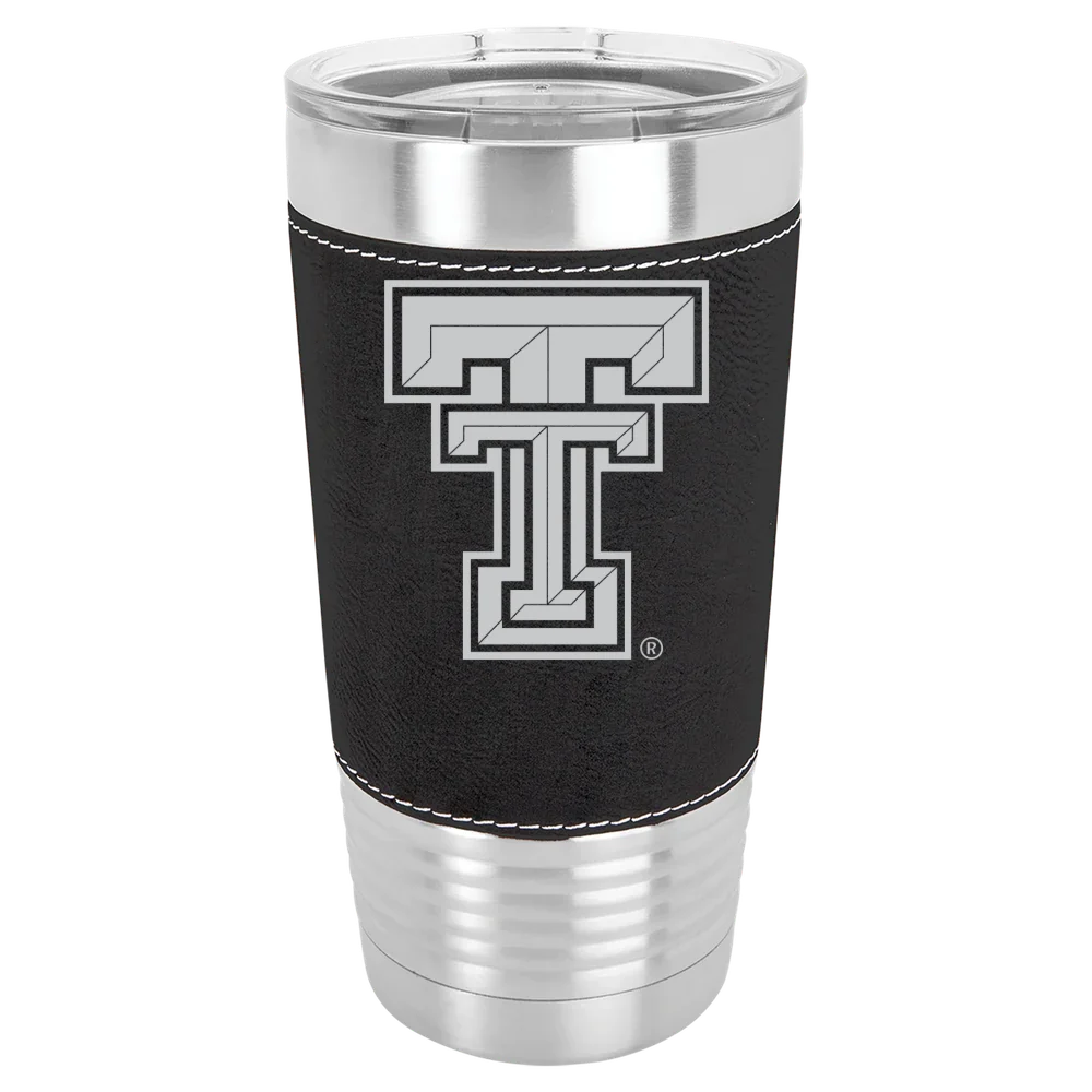 Texas Tech University Polar Camel 20 oz. Leatherette Grip Tumbler with Standard Lid
