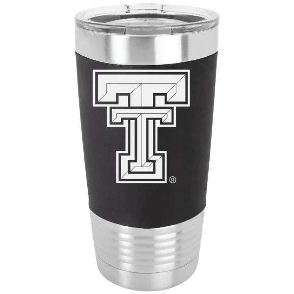 Texas Tech University Polar Camel 20 oz. Silicone Grip Tumbler with Standard Lid