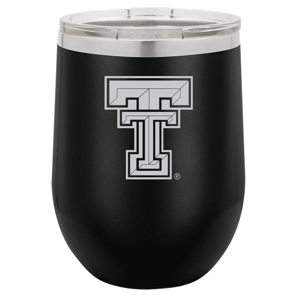 Texas Tech University Polar Camel 12 oz. Stemless Wine Tumbler