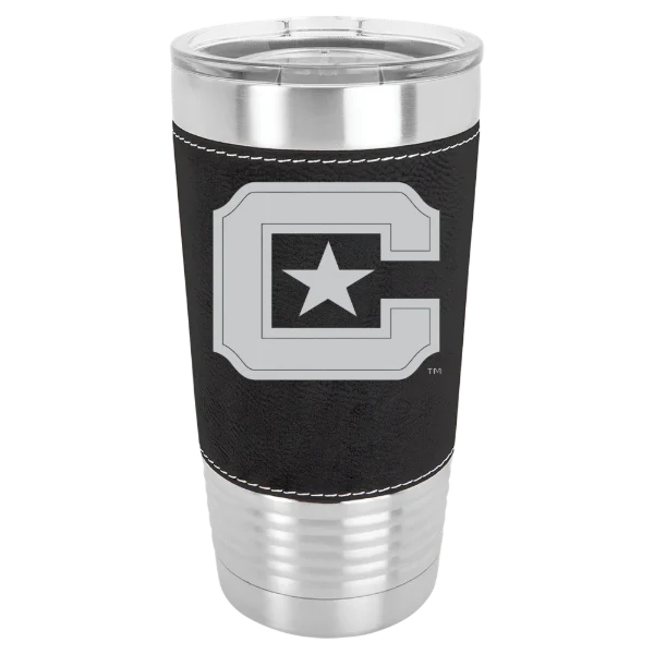 The Citadel Polar Camel 20 oz. Leatherette Grip Tumbler with Standard Lid