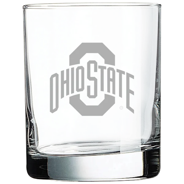 The Ohio State University Polar Camel 10 1/2 oz. On The Rocks Glass