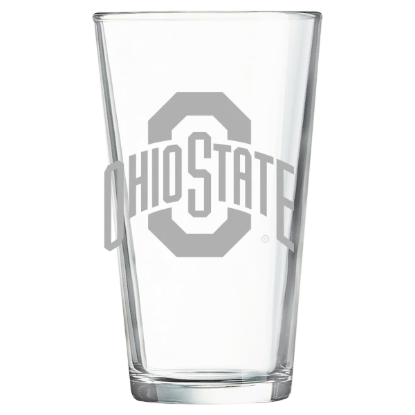 The Ohio State University Polar Camel 16 oz. Pint Mixing Glass