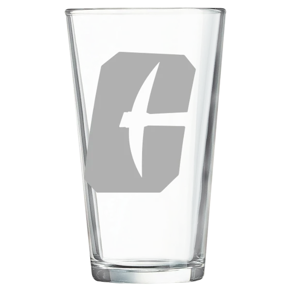 The University of North Carolina at Charlotte Polar Camel 16 oz. Pint Mixing Glass