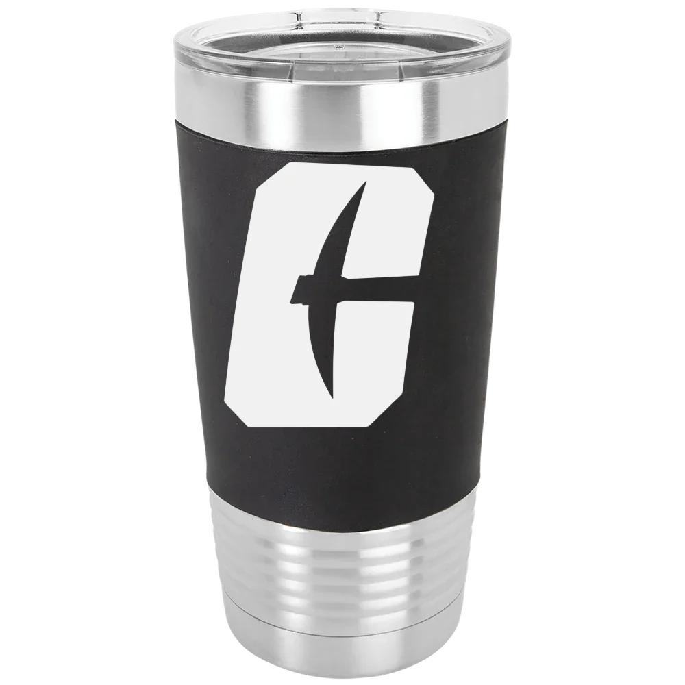 The University of North Carolina at Charlotte Polar Camel 20 oz. Silicone Grip Tumbler with Standard Lid