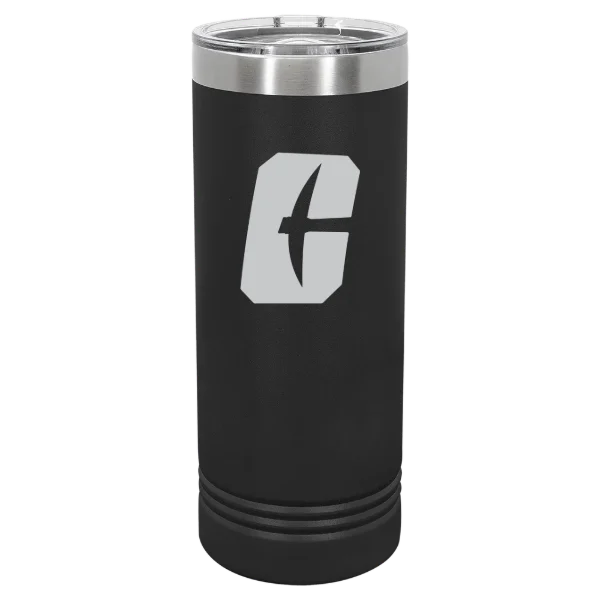 The University of North Carolina at Charlotte Polar Camel 22 oz. Skinny Tumbler with Slider Lid