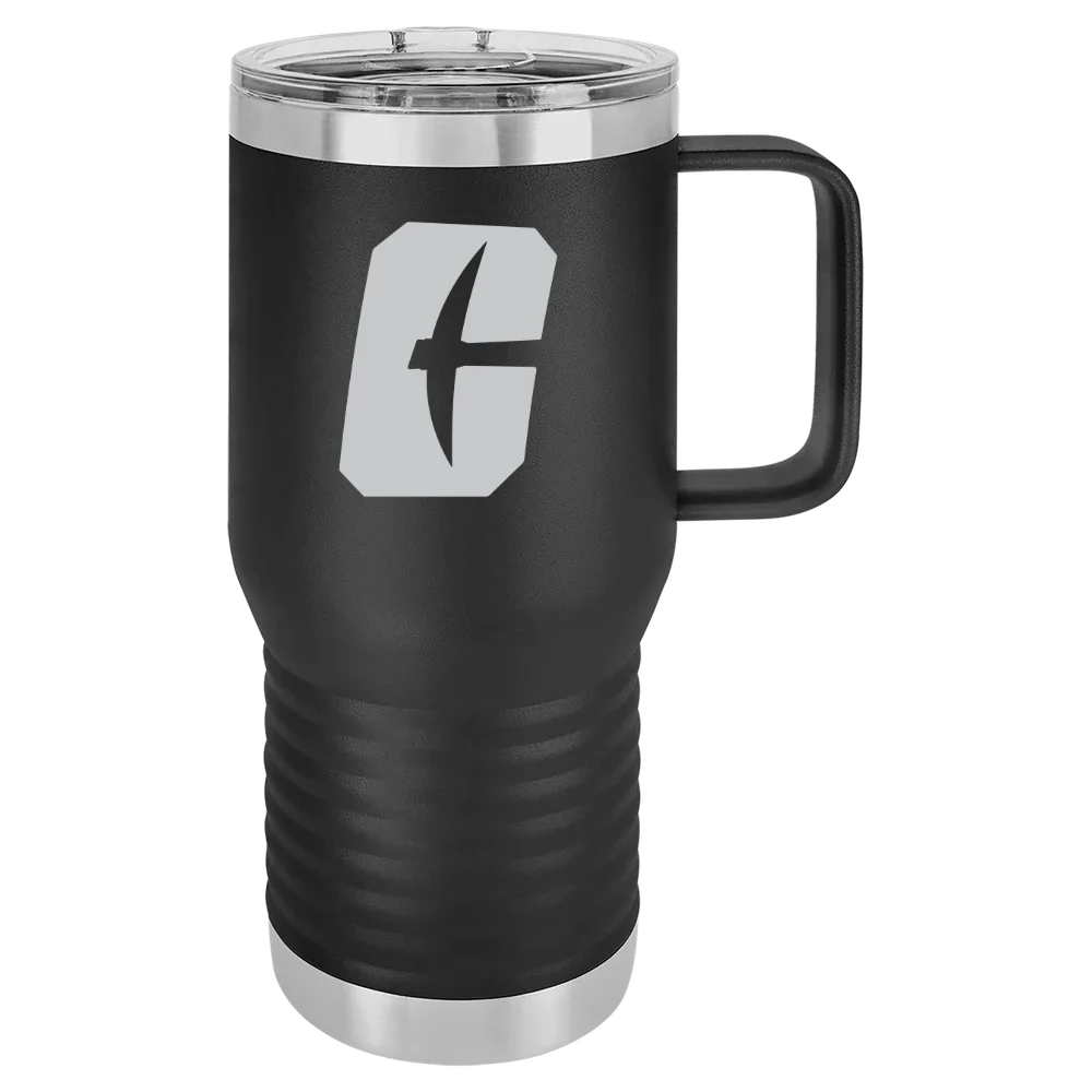 The University of North Carolina at Charlotte Polar Camel 20 oz. Travel Mug with Slider Lid
