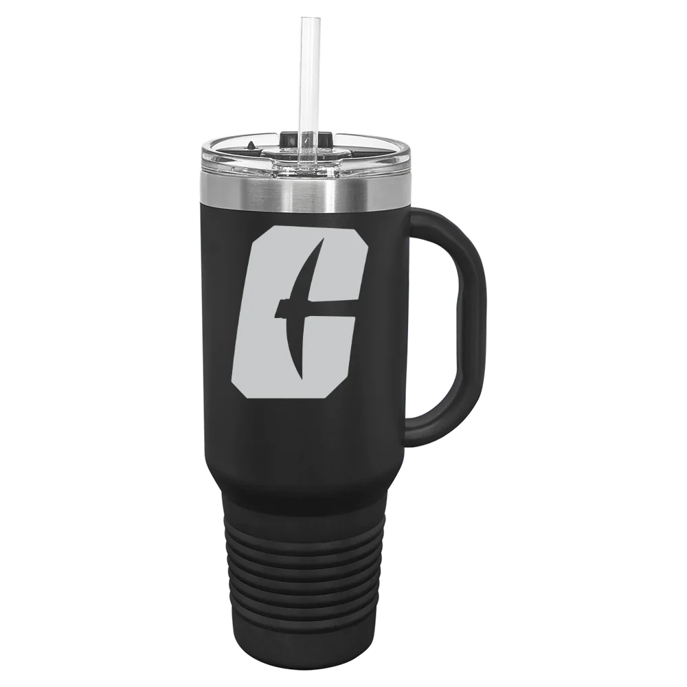 The University of North Carolina at Charlotte Polar Camel 40 oz. Travel Mug with Snap Lid & Straw