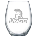 The University of North Carolina at Greensboro Polar Camel 15 oz. Stemless Wine Glass