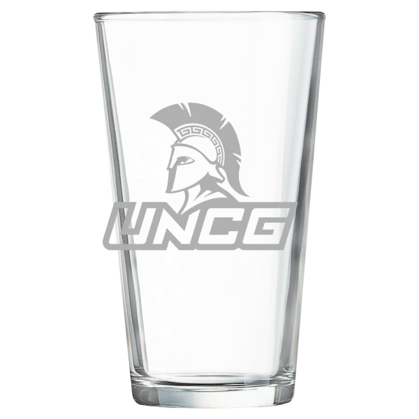 The University of North Carolina at Greensboro Polar Camel 16 oz. Pint Mixing Glass