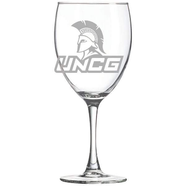 The University of North Carolina at Greensboro Polar Camel 10 1/2 oz. Wine Glass