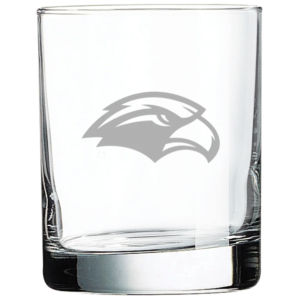 The University of Southern Mississippi Polar Camel 10 1/2 oz. On The Rocks Glass