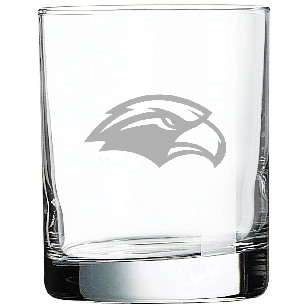 The University of Southern Mississippi Polar Camel 10 1/2 oz. On The Rocks Glass