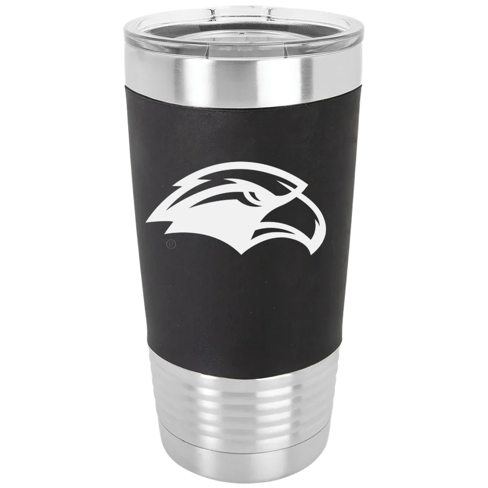The University of Southern Mississippi Polar Camel 20 oz. Silicone Grip Tumbler with Standard Lid