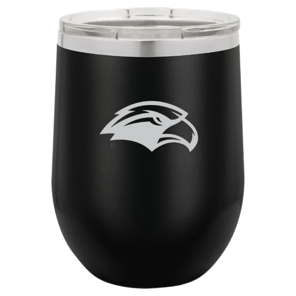 The University of Southern Mississippi Polar Camel 12 oz. Stemless Wine Tumbler