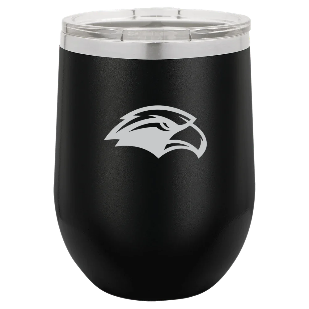 The University of Southern Mississippi Polar Camel 12 oz. Stemless Wine Tumbler