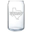 The University of Texas Rio Grande Valley Polar Camel 16 oz. Can Glass