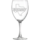 The University of Texas Rio Grande Valley Polar Camel 10 1/2 oz. Wine Glass