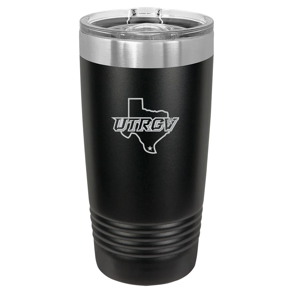 The University of Texas Rio Grande Valley Polar Camel 20 oz. Ringneck Tumbler with Slider Lid